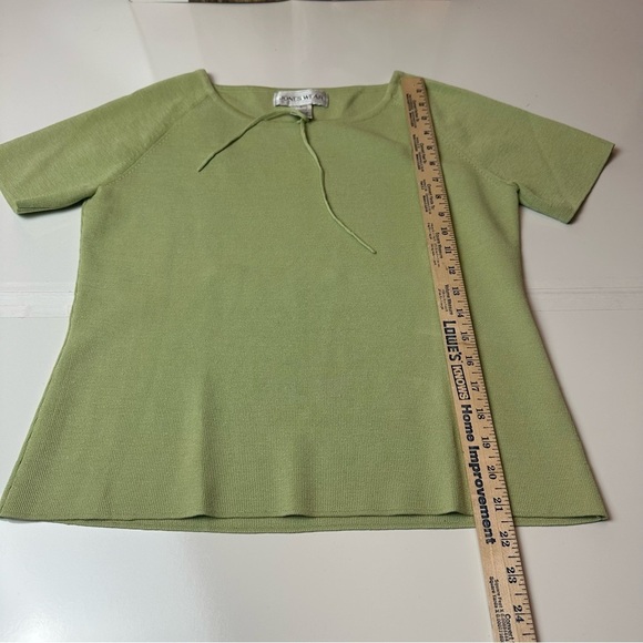 Vintage Jones Ware Silk short sleeved crewneck top - Picture 7 of 8
